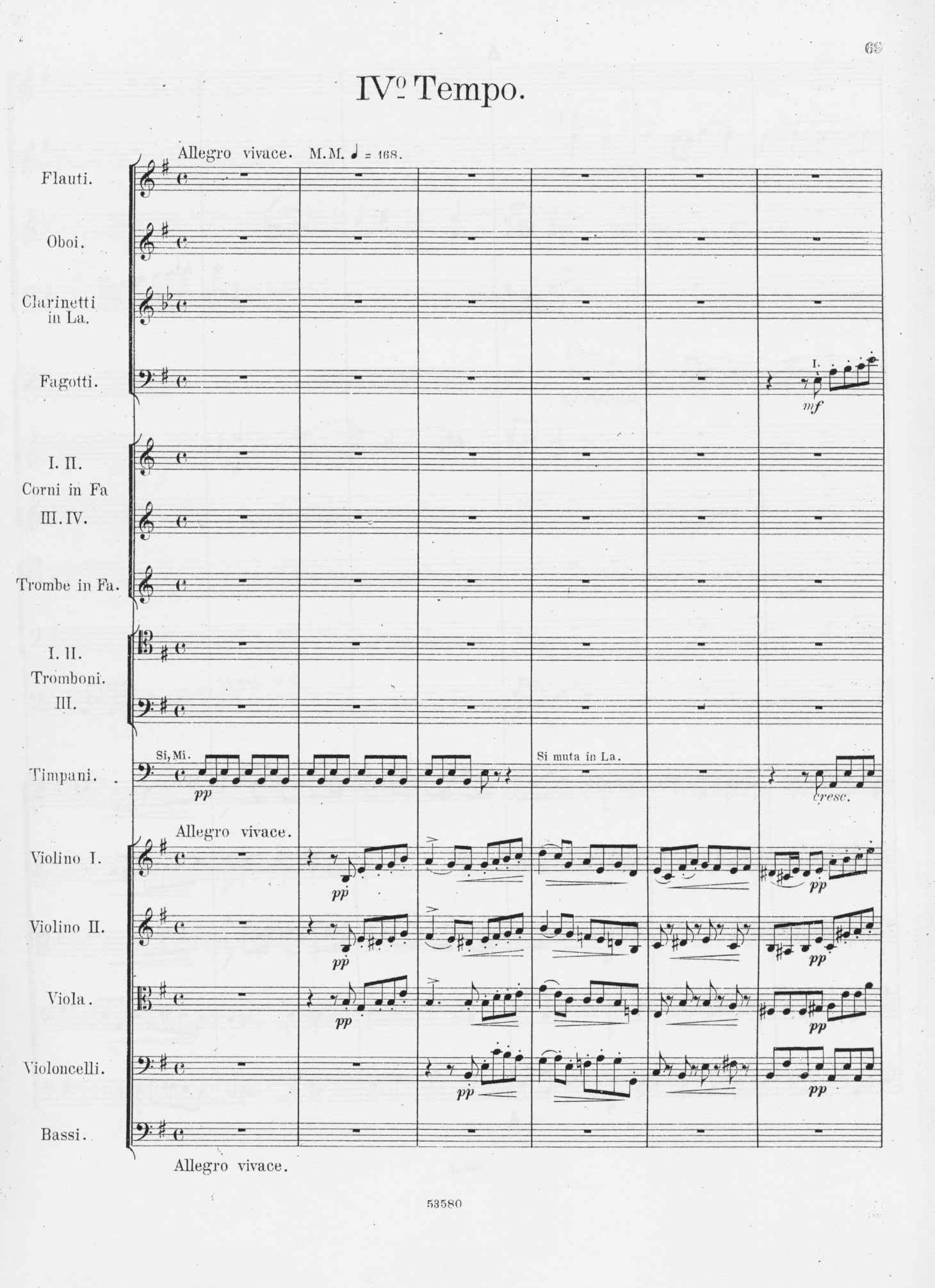 Alberto Franchetti, Sinfonia - IV tempo